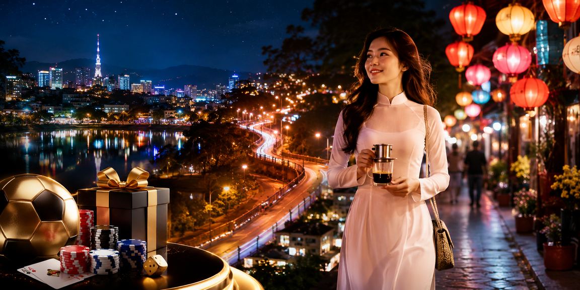 Người hâm mộ bóng đá đặt cược thể thao tại Đà Lạt bên ly cà phê